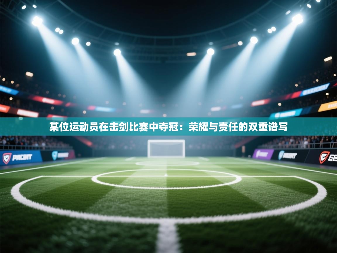 某位运动员在击剑比赛中夺冠：荣耀与责任的双重谱写  第2张